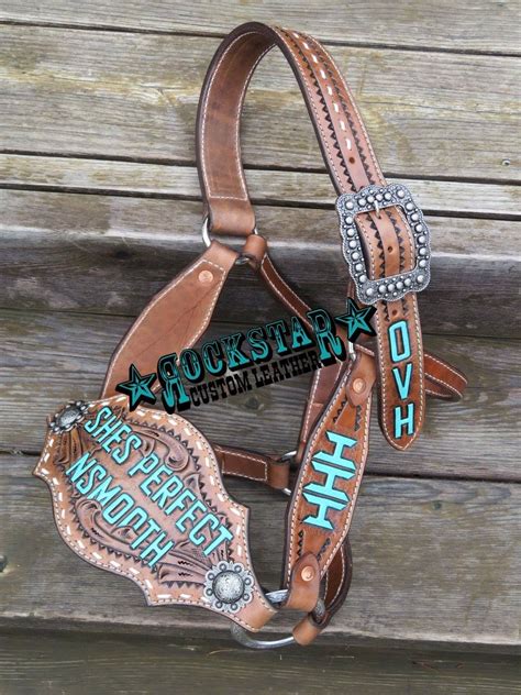 custom bronc halter.